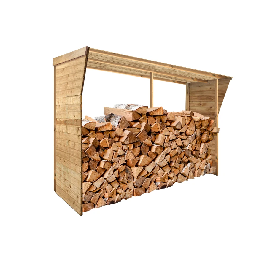 Abri bûches – BOIS – 5 stères – EMABRI AB03 – Image 3