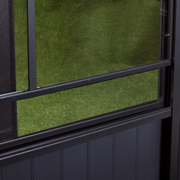 Pavillon Charlestone 384x489cm en aluminium et acier galvanisé – SOJAG – Image 6