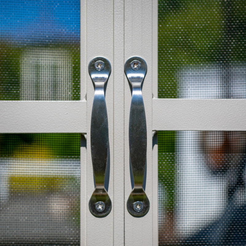 Pavillon Striano 362x427cm en aluminium et acier galvanisé avec moustiquaires – SOJAG – Image 7