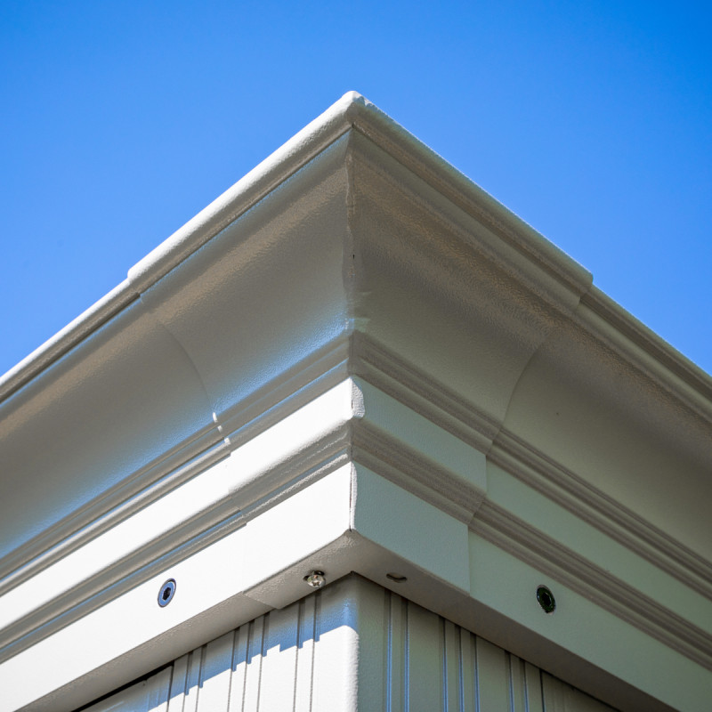 Pavillon Striano 362x427cm en aluminium et acier galvanisé avec moustiquaires – SOJAG – Image 14