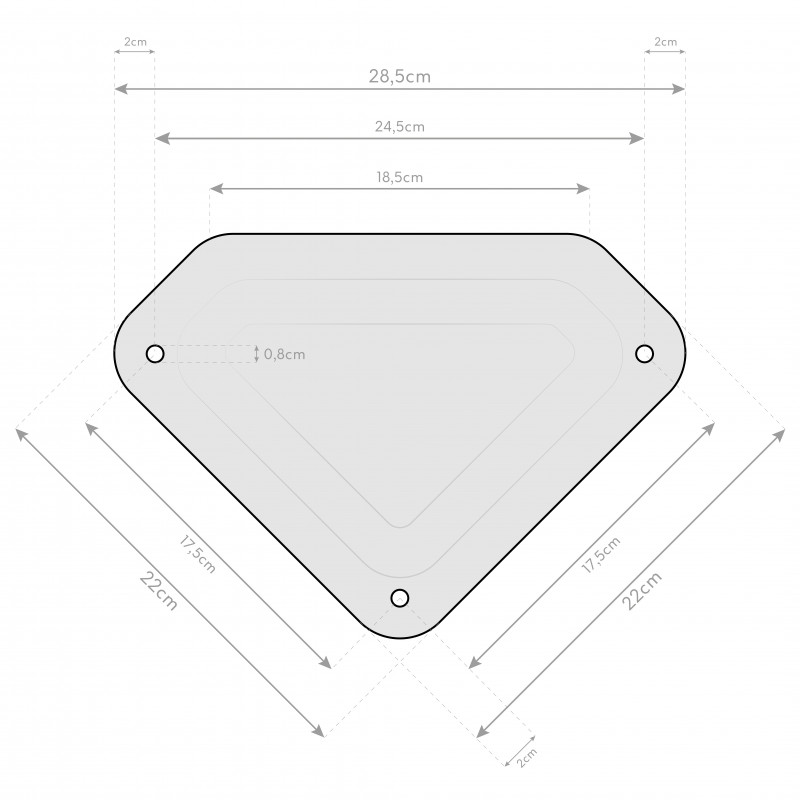Tonnelle de jardin messina 298x363cm en aluminium thermolaque – Image 11
