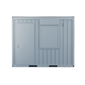 Bureau modulaire 10 pieds (1 porte, 1 fenêtre, isolation LV)