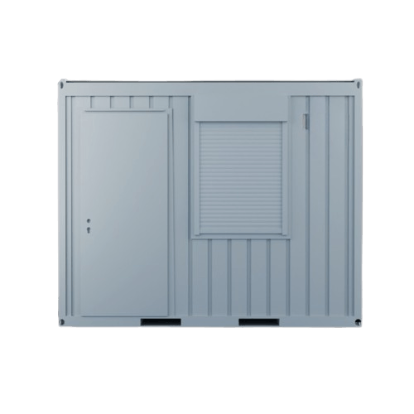 Bureau modulaire 10 pieds (1 porte, 1 fenêtre, isolation LV)