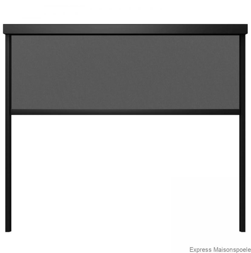 Pergola bioclimatique adossée 4x3m en aluminium blanc avec 1, 2 ou 3 stores, OIA – Image 8